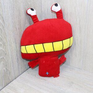 Ikea Sagoskatt Soft Toy Red Long Eyes Monster Plush Cuddly Toy 12"